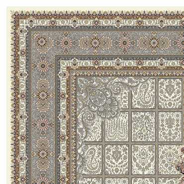 Oriental Woven Rug - Eastern Elegance - rectangle