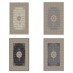 Oriental Woven Rug - Eastern Elegance - rectangle