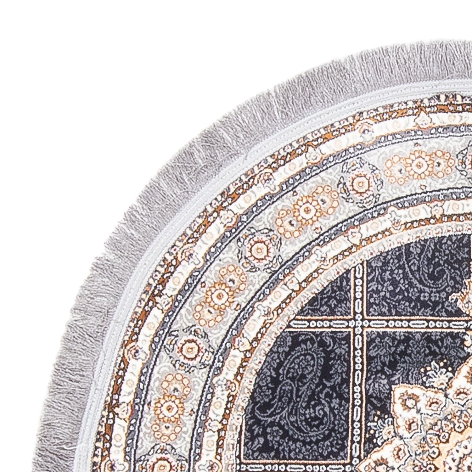 Oriental Woven Rug - Eastern Elegance - round