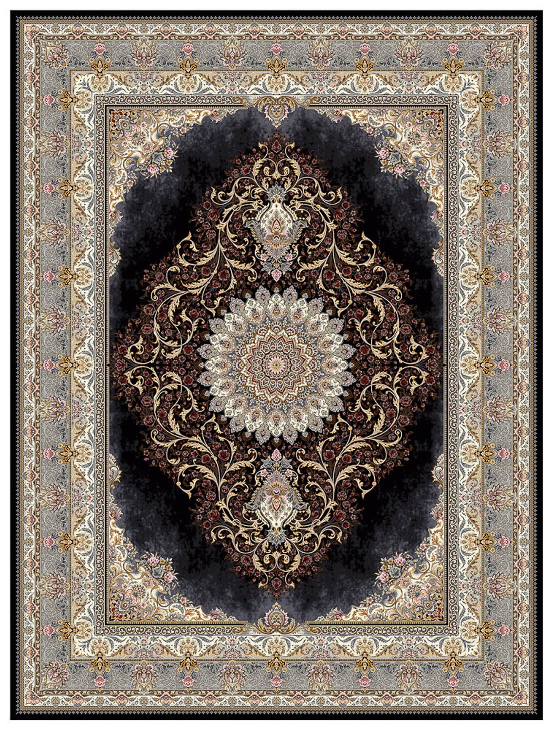 Oriental Woven Rug - Beauty Array - rectangle