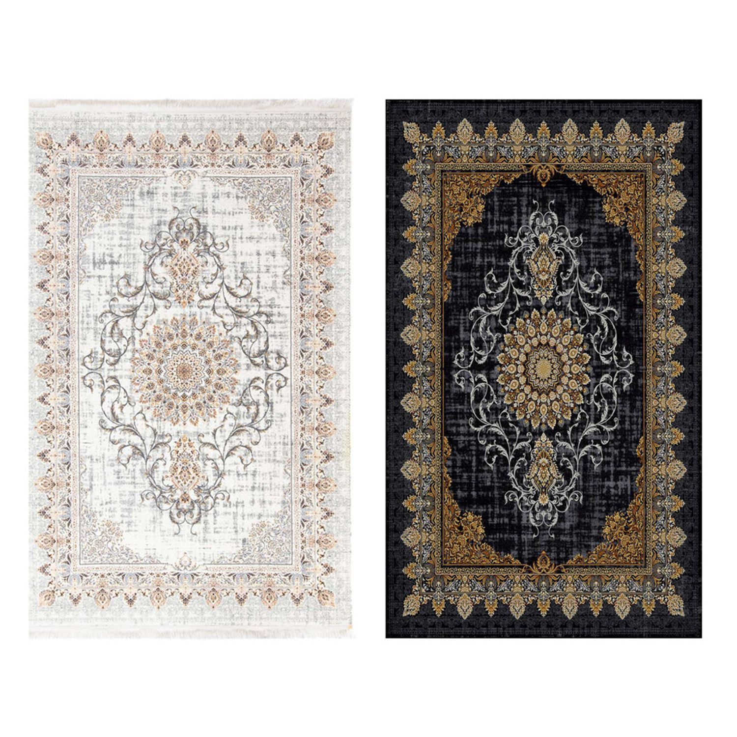 Oriental Woven Rug - Saffron Sensations - rectangle