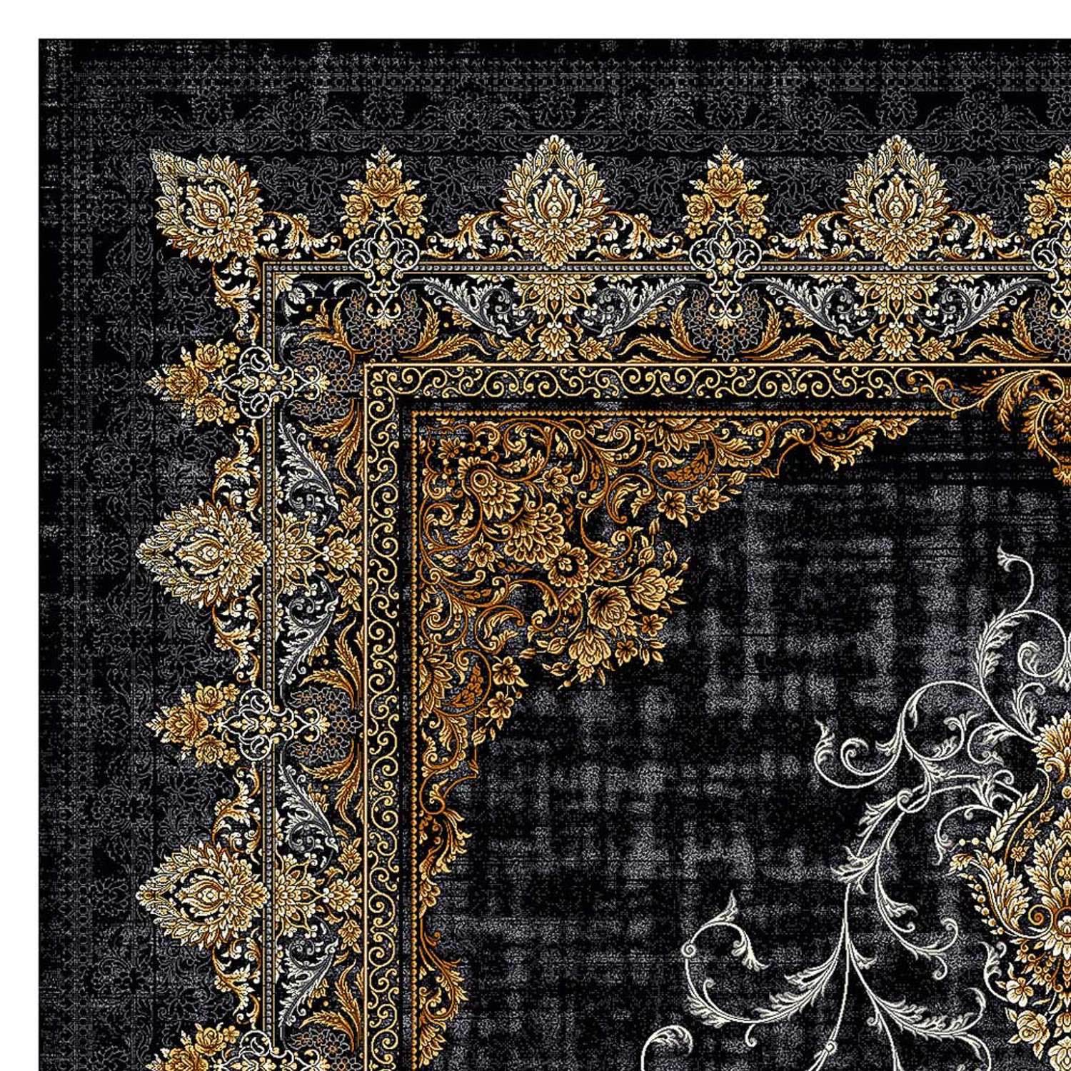 Oriental Woven Rug - Saffron Sensations - rectangle