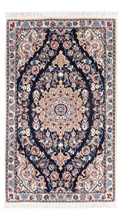 Perser Rug - Nain - Premium - 83 x 48 cm - dark blue