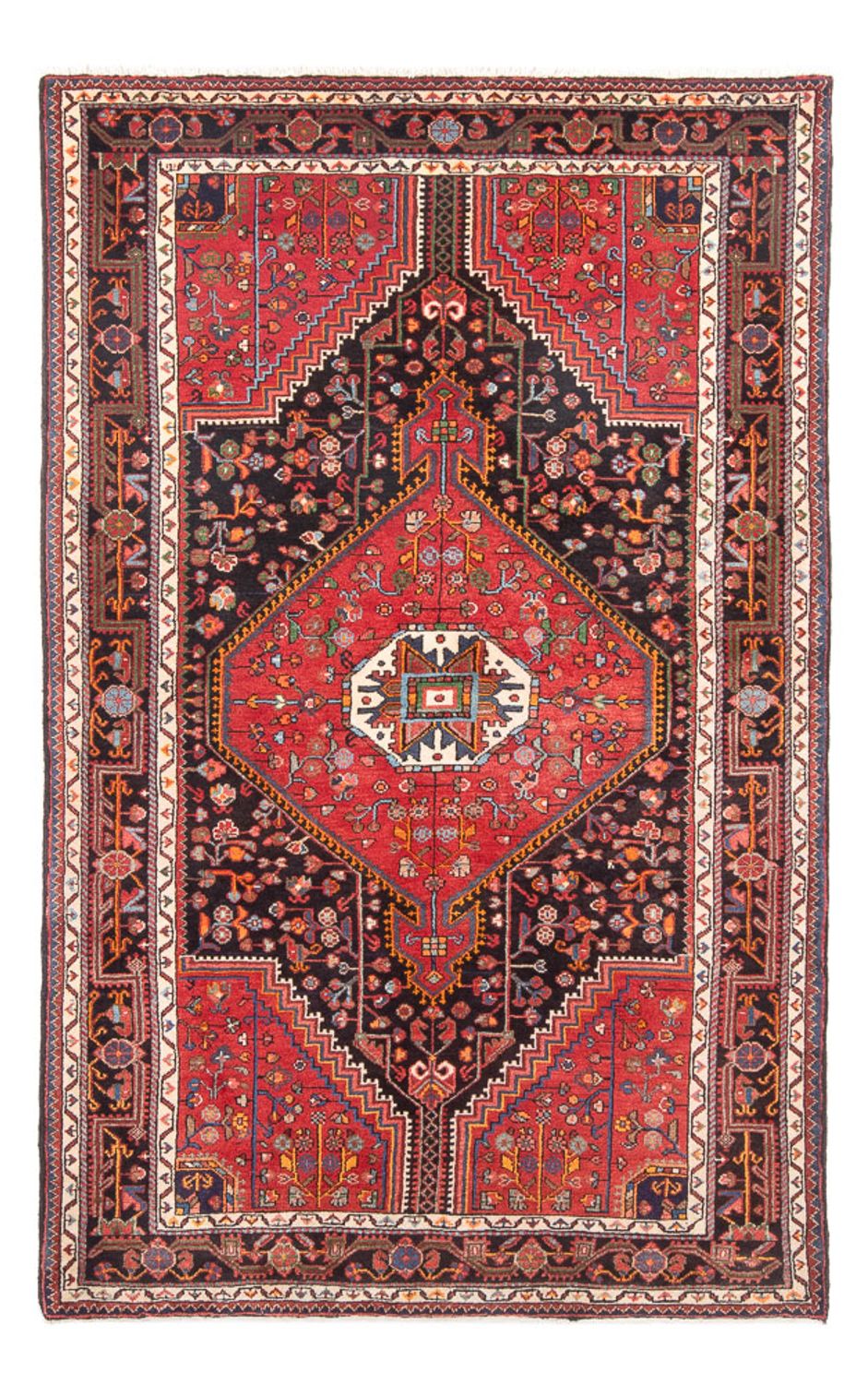 Perser Rug - Nomadic - 250 x 150 cm - red