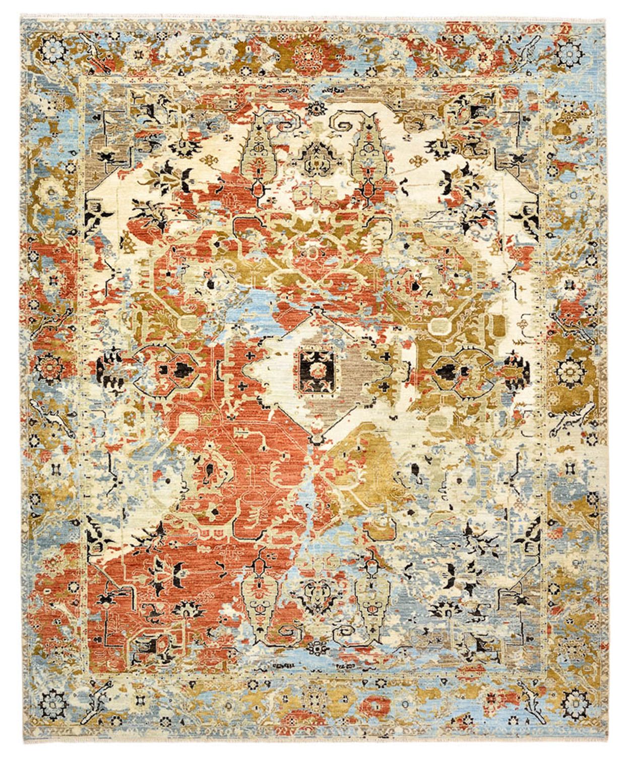 Designer Rug - 303 x 245 cm - multicolored