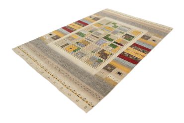 Gabbeh Rug - Loribaft Indus - 241 x 174 cm - multicolored