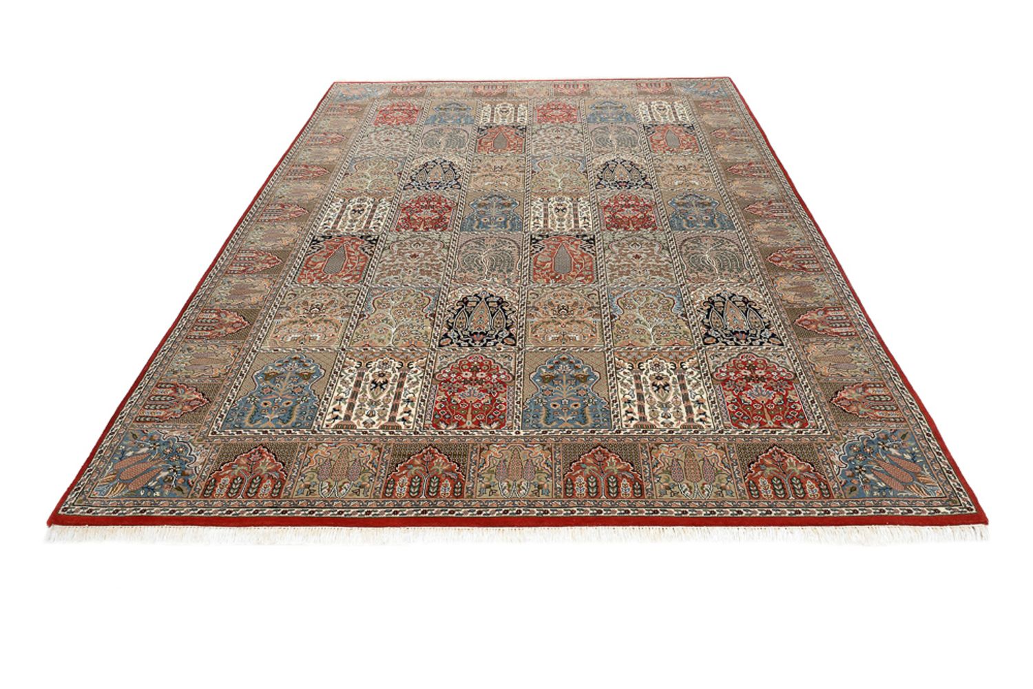 Oriental Rug - Ghom - Indus - 306 x 211 cm - dark beige