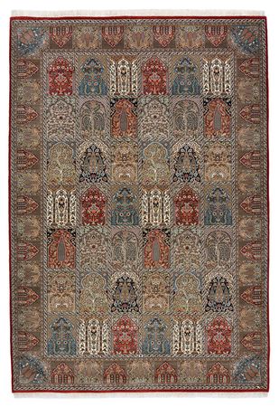 Oriental Rug - Ghom - Indus - 306 x 211 cm - dark beige