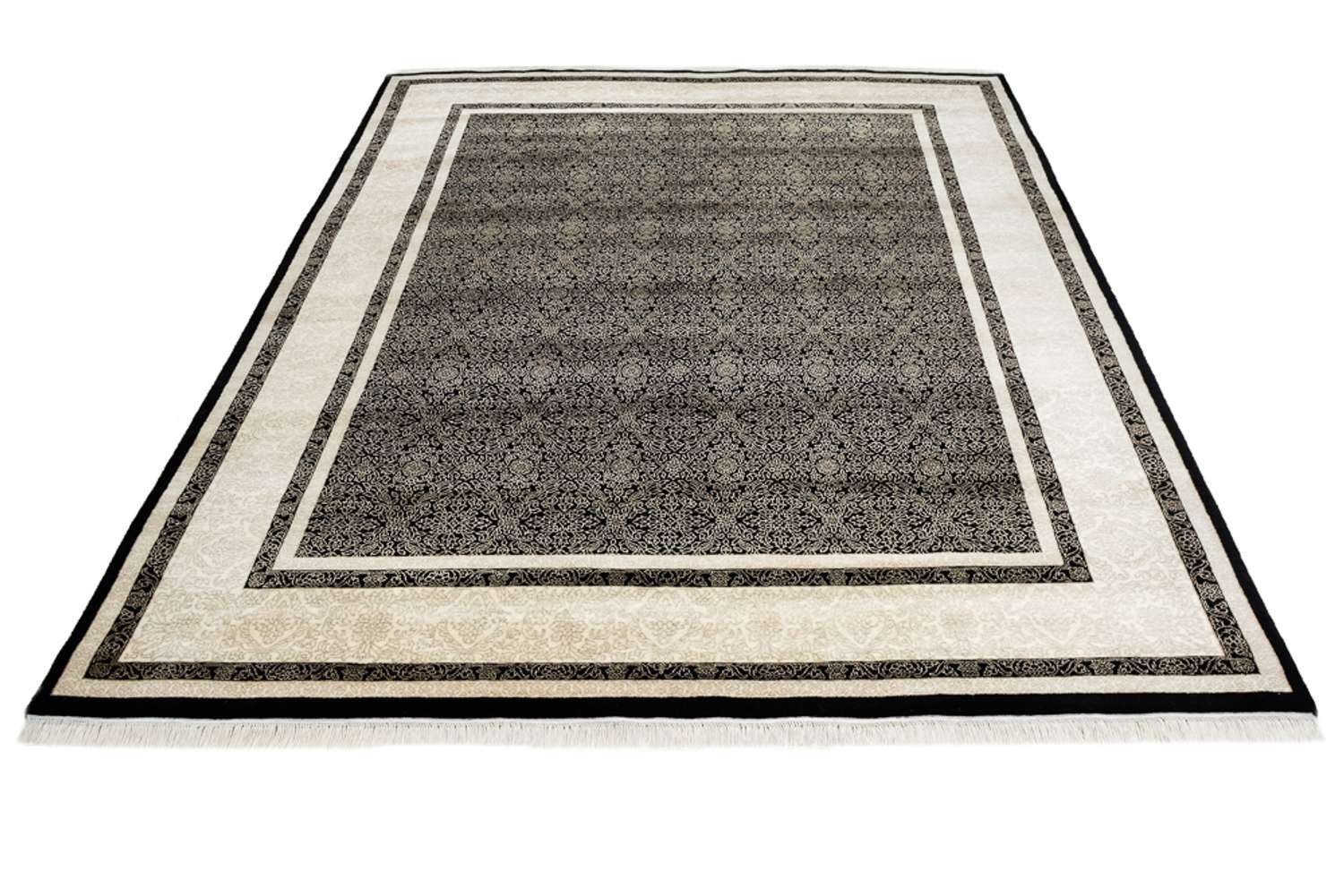 Oriental Rug - 246 x 204 cm - anthracite