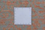 Designer Rug square  - 248 x 247 cm - orange