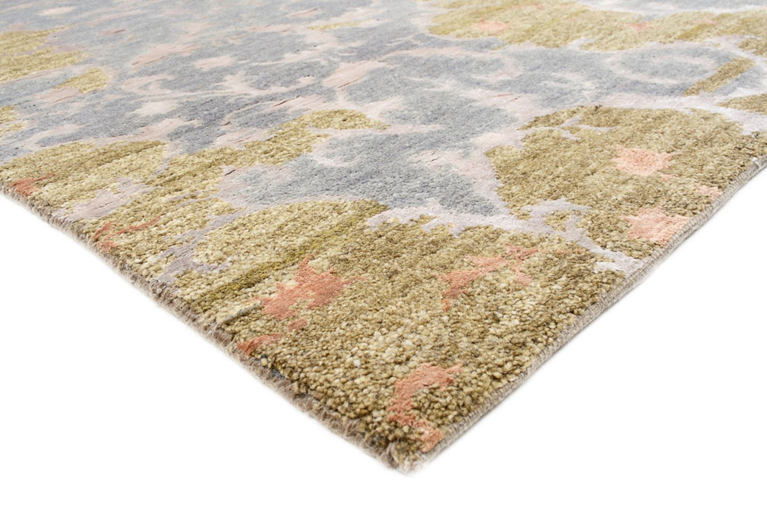 Designer Rug - 273 x 182 cm - olive green