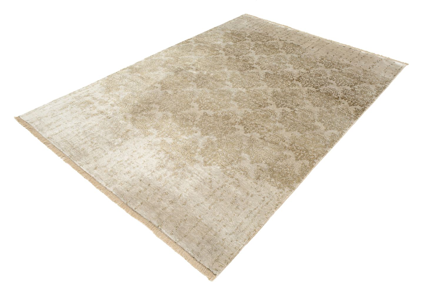 Designer Rug - 237 x 170 cm - olive green