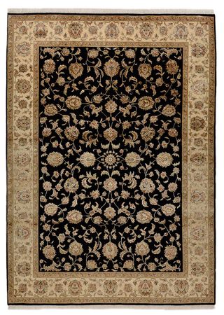 Oriental Rug - Tabriz - 214 x 155 cm - dark blue