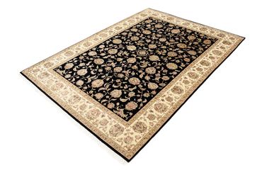 Oriental Rug - Tabriz - 214 x 155 cm - dark blue