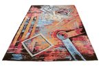 Designer Rug - 239 x 171 cm - multicolored