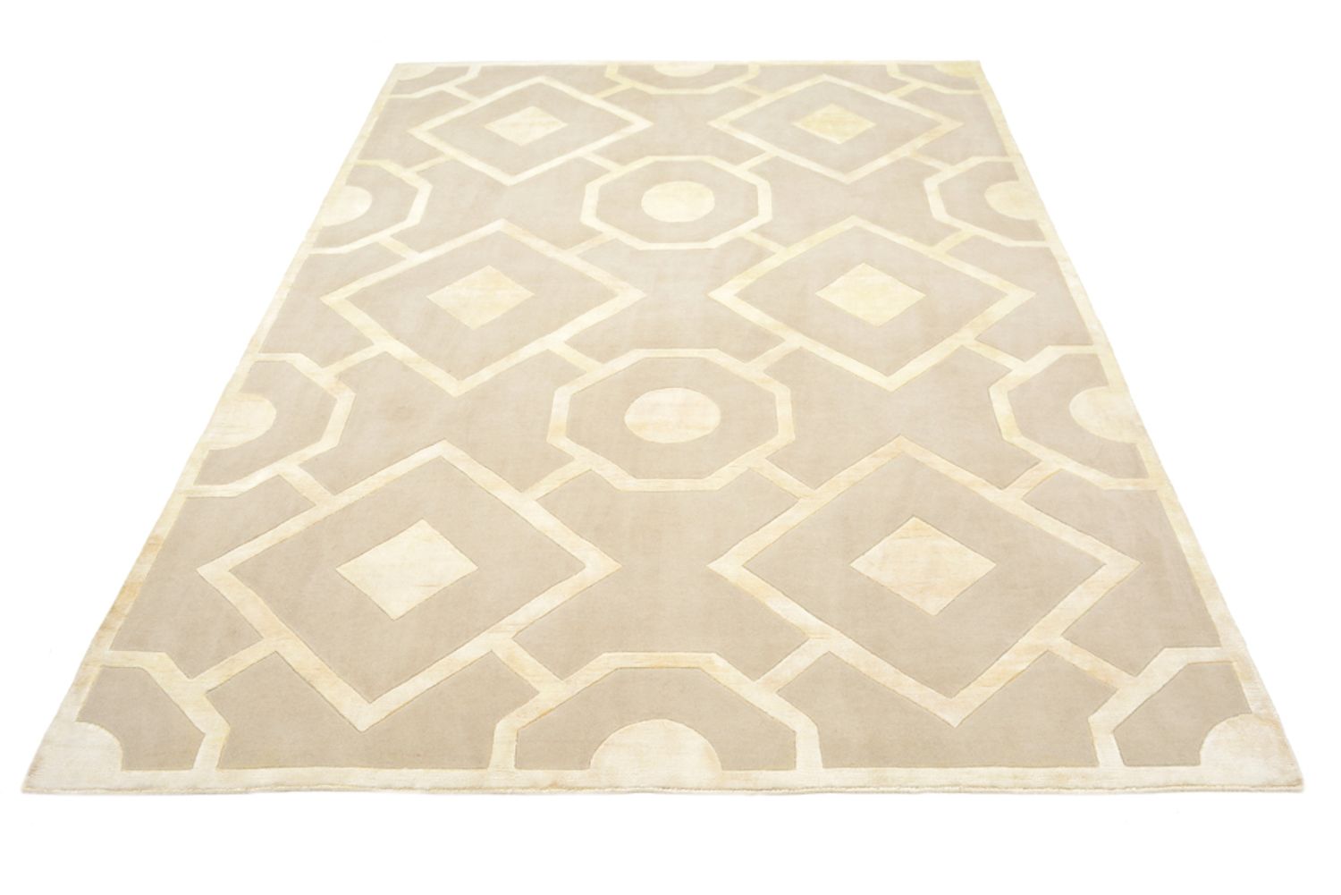 Designer Rug - 236 x 174 cm - beige