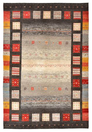 Gabbeh Rug - Loribaft Indus - 251 x 173 cm - multicolored