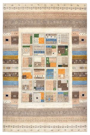 Gabbeh Rug - Loribaft Indus - 248 x 166 cm - multicolored