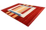 Gabbeh Rug - Loribaft Indus square  - 251 x 248 cm - multicolored