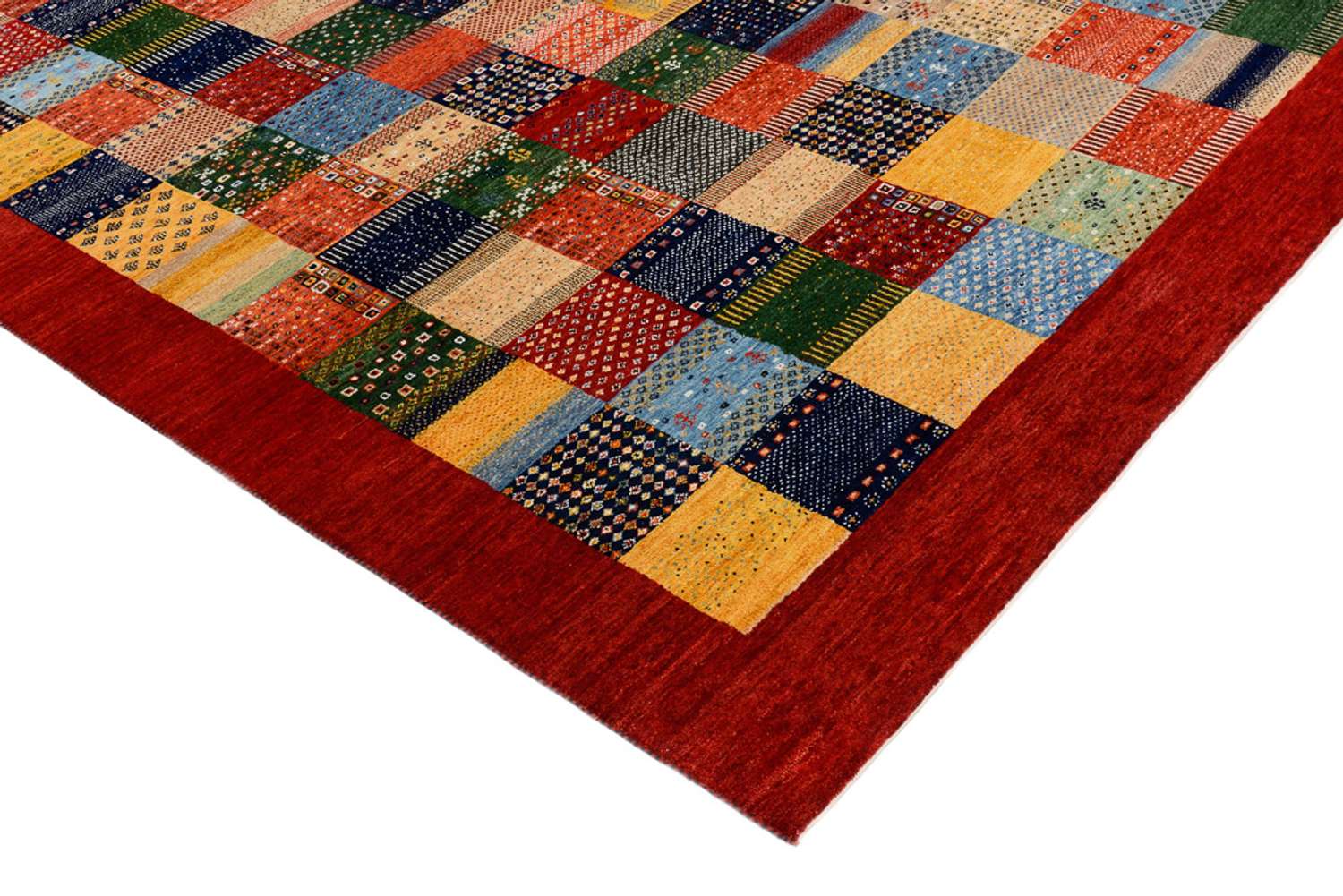 Gabbeh Rug - Loribaft Indus - 302 x 200 cm - multicolored