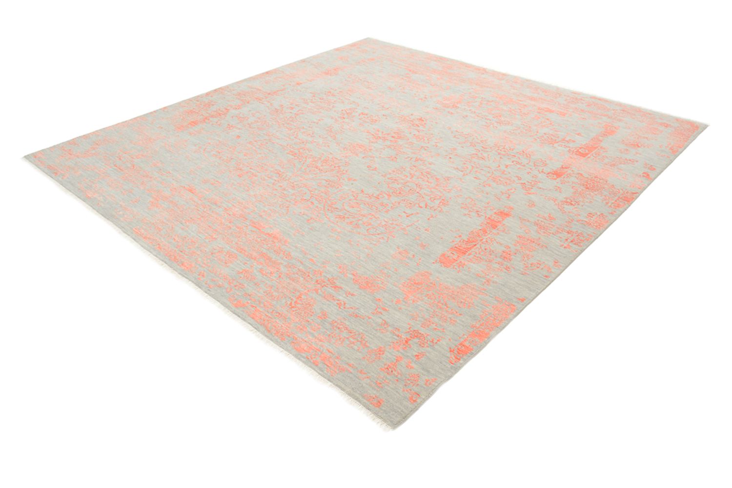 Designer Rug square  - 304 x 303 cm - orange