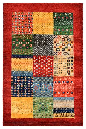 Gabbeh Rug - Loribaft Indus - 89 x 64 cm - multicolored