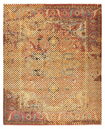 Designer Rug - 299 x 242 cm - gold