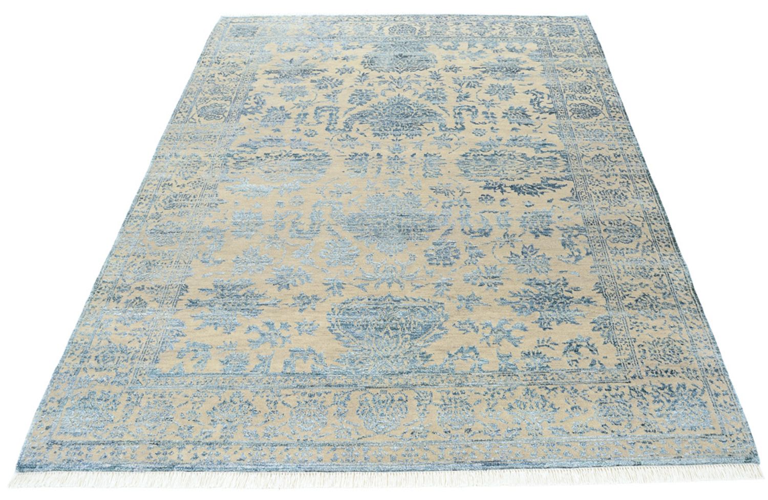 Designer Rug - 201 x 156 cm - grey