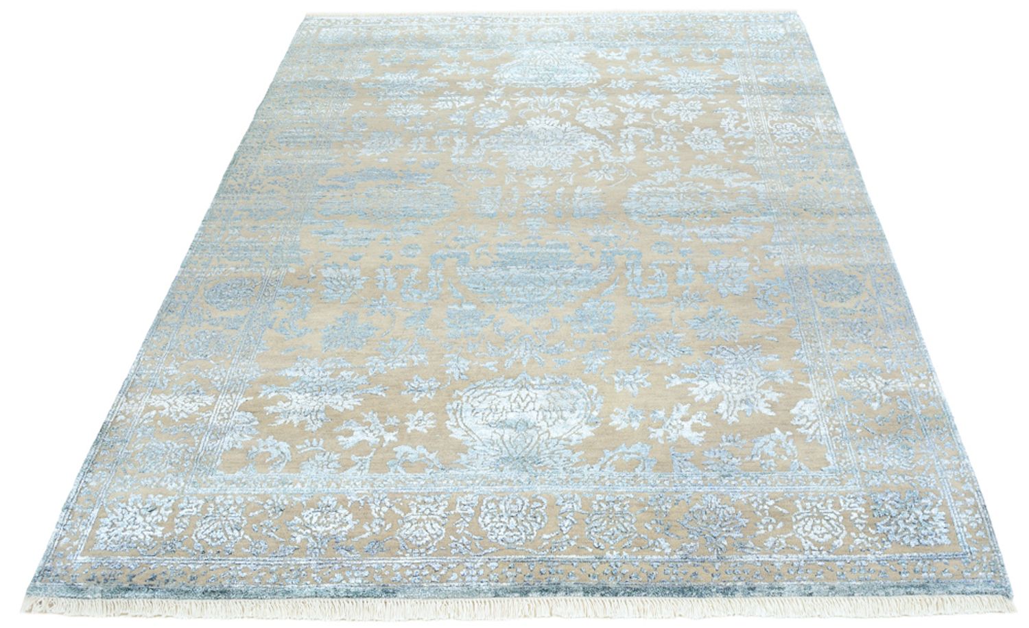 Designer Rug - 201 x 156 cm - grey