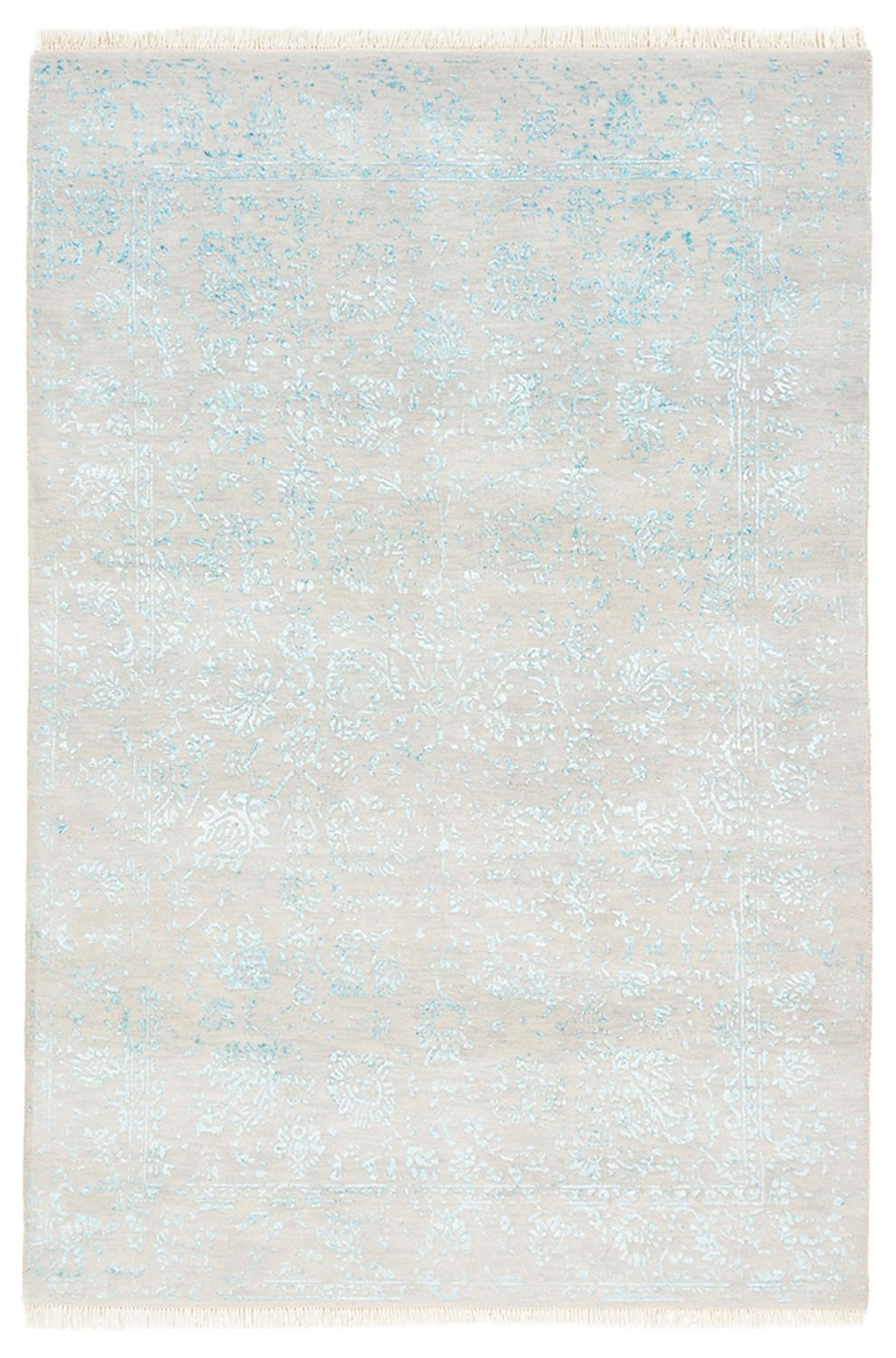 Designer Rug - 181 x 122 cm - light grey