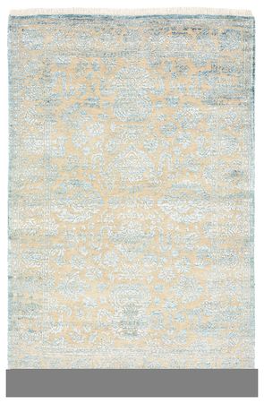 Designer Rug - 148 x 100 cm - light blue