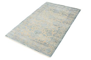 Designer Rug - 148 x 100 cm - light blue