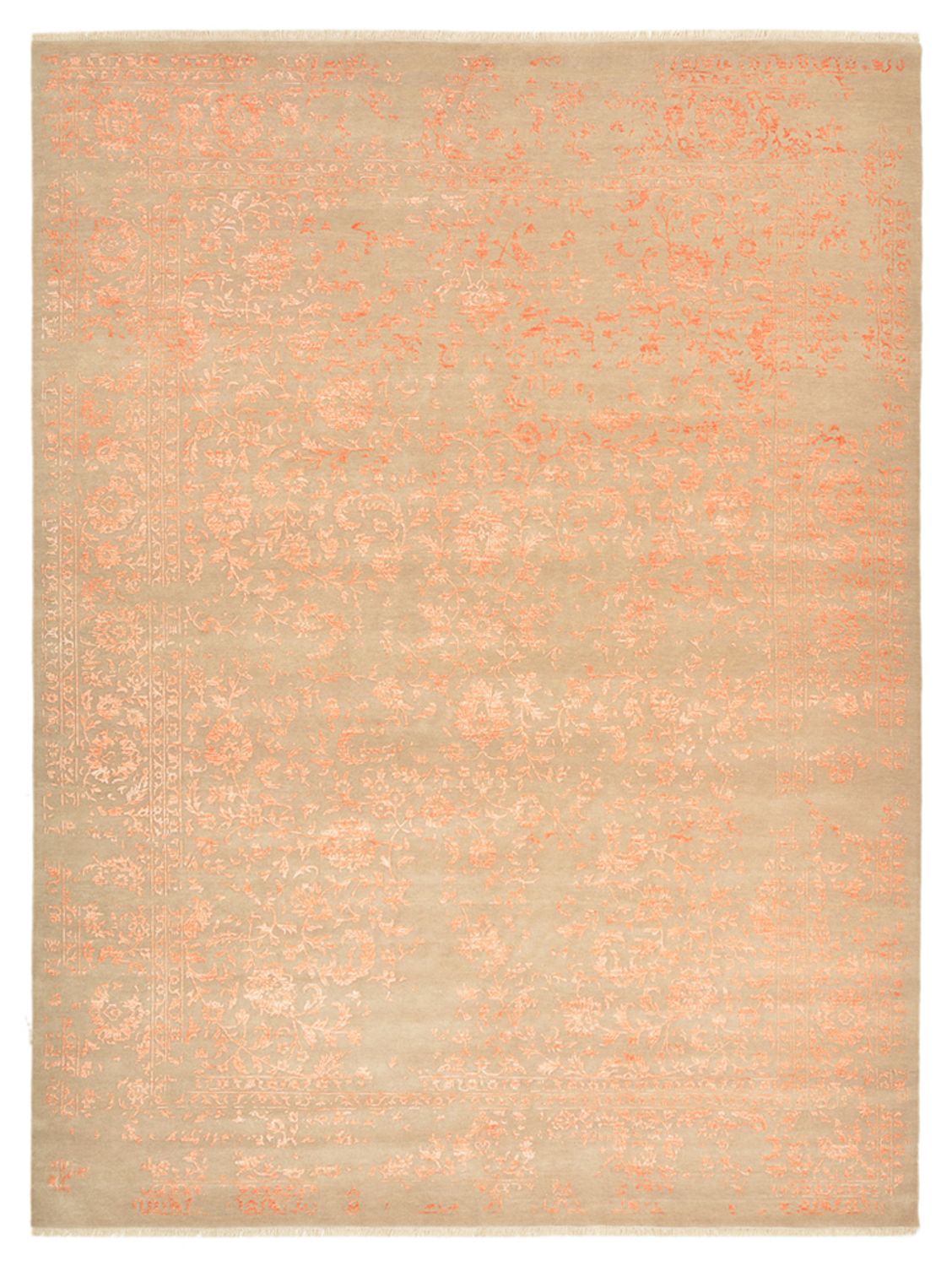 Designer Rug - 393 x 300 cm - orange