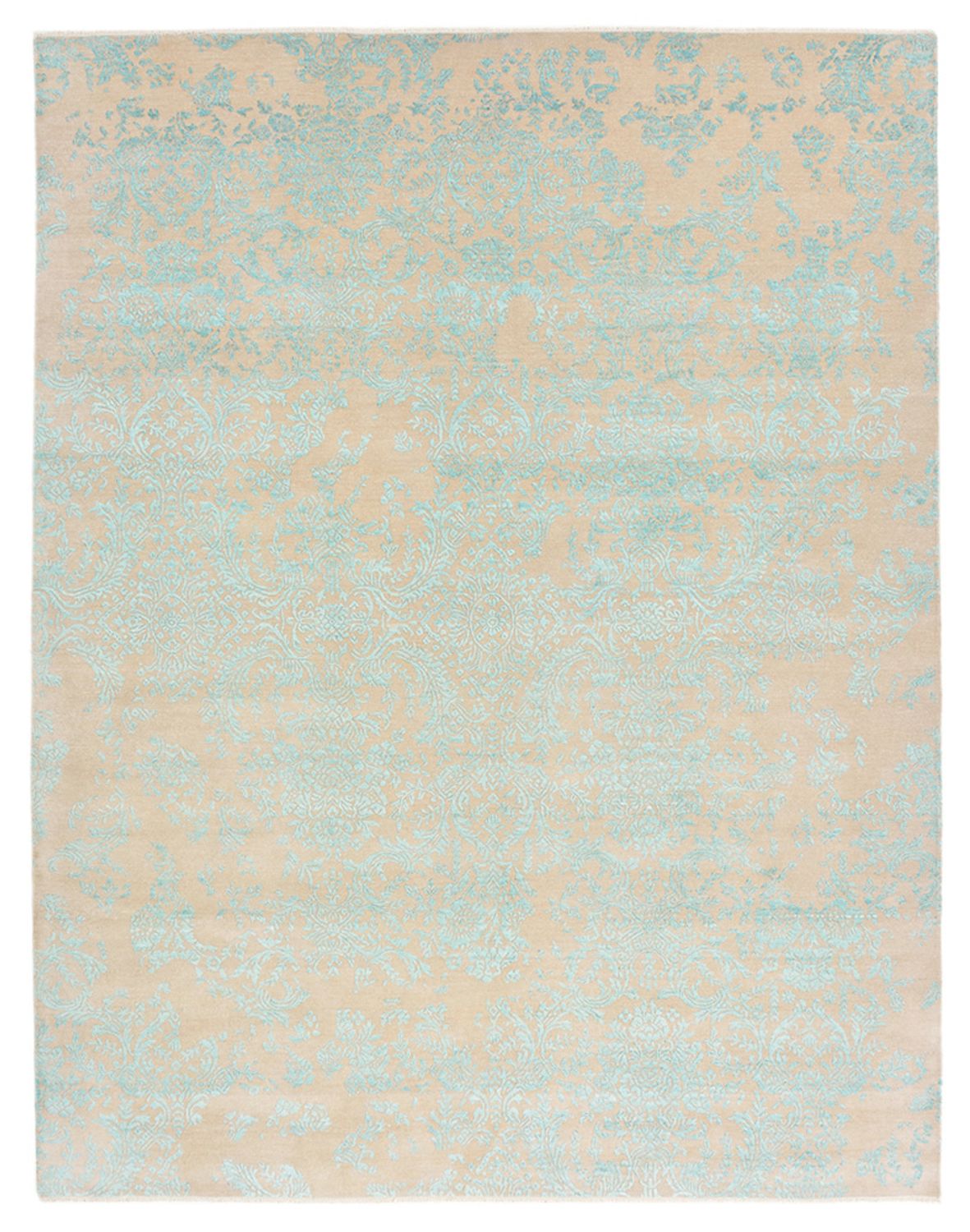 Designer Rug - 309 x 244 cm - aqua