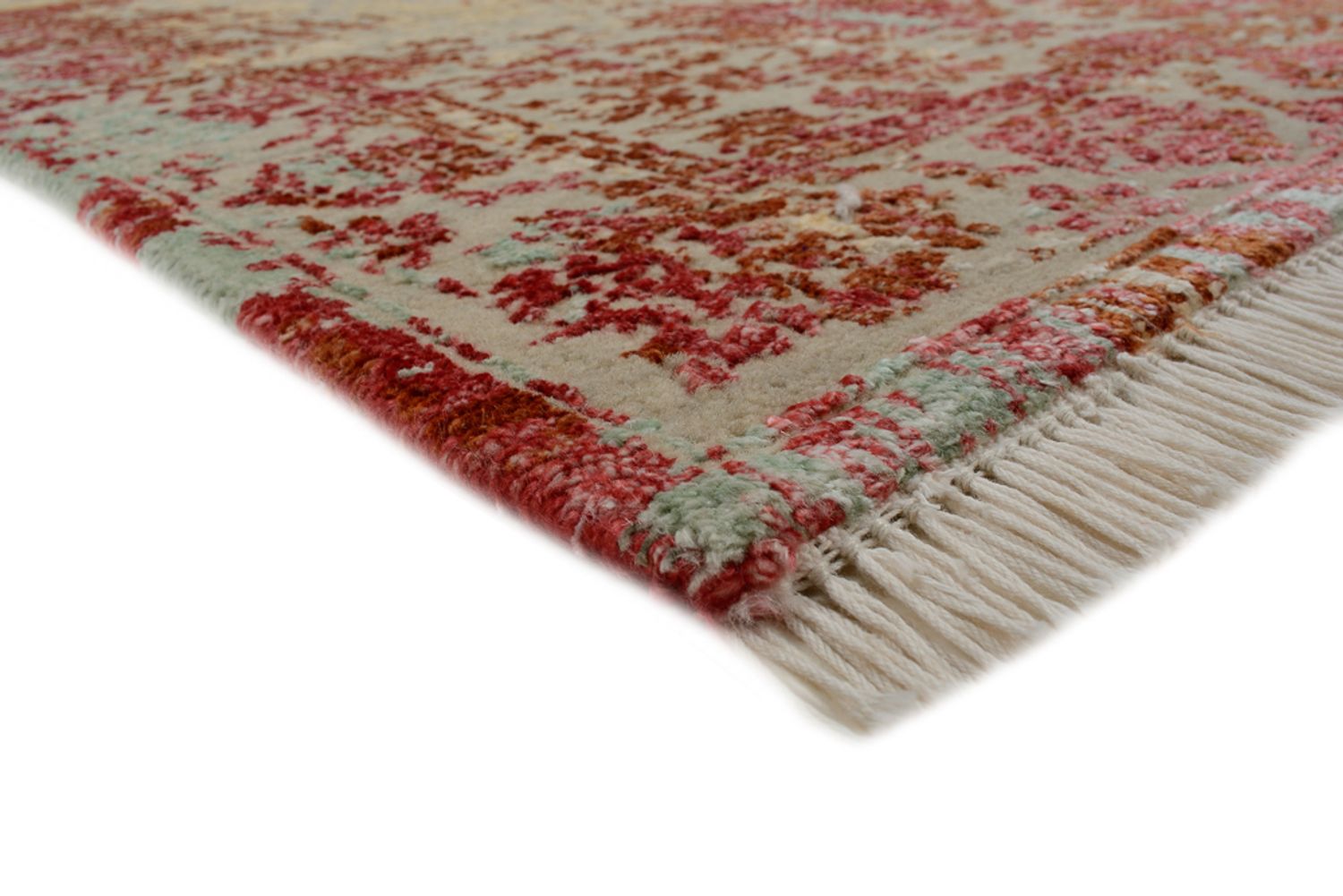 Designer Rug - 133 x 71 cm - light red