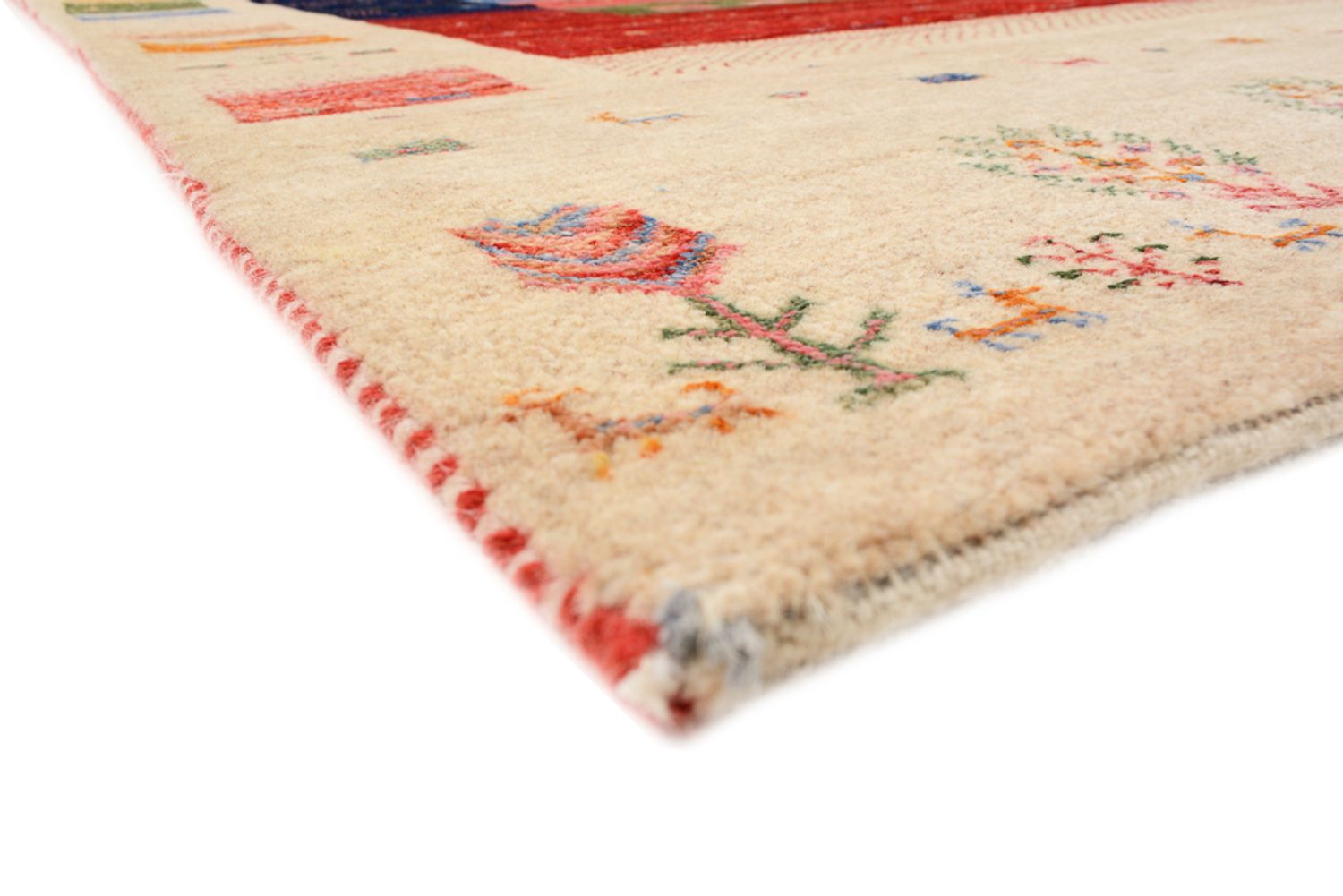 Gabbeh Rug - Loribaft Indus - 244 x 173 cm - multicolored