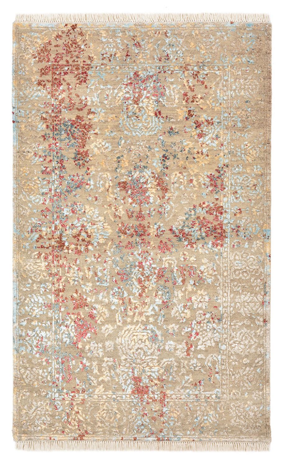 Designer Rug - 129 x 81 cm - light beige