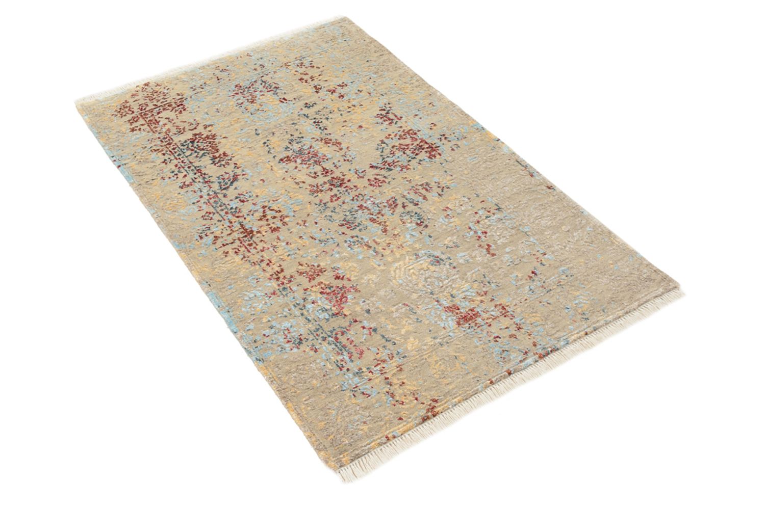 Designer Rug - 129 x 81 cm - light beige