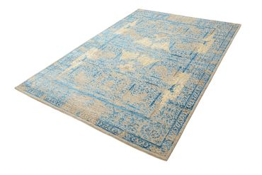 Designer Rug - 243 x 174 cm - light blue