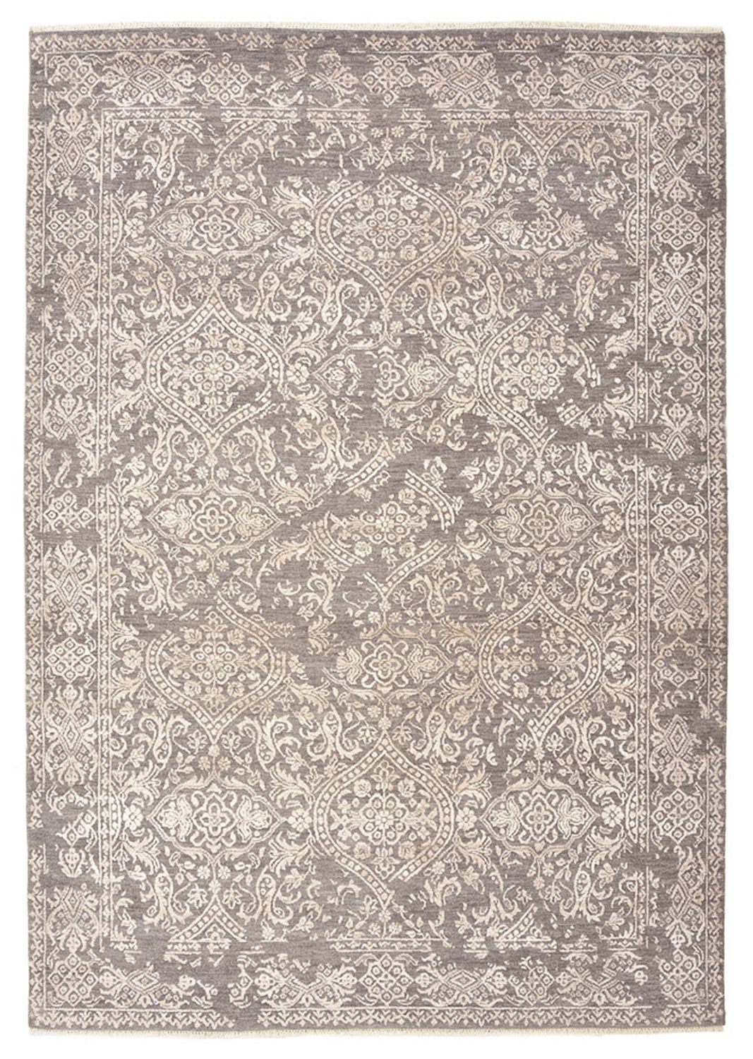 Designer Rug - 215 x 152 cm - light grey