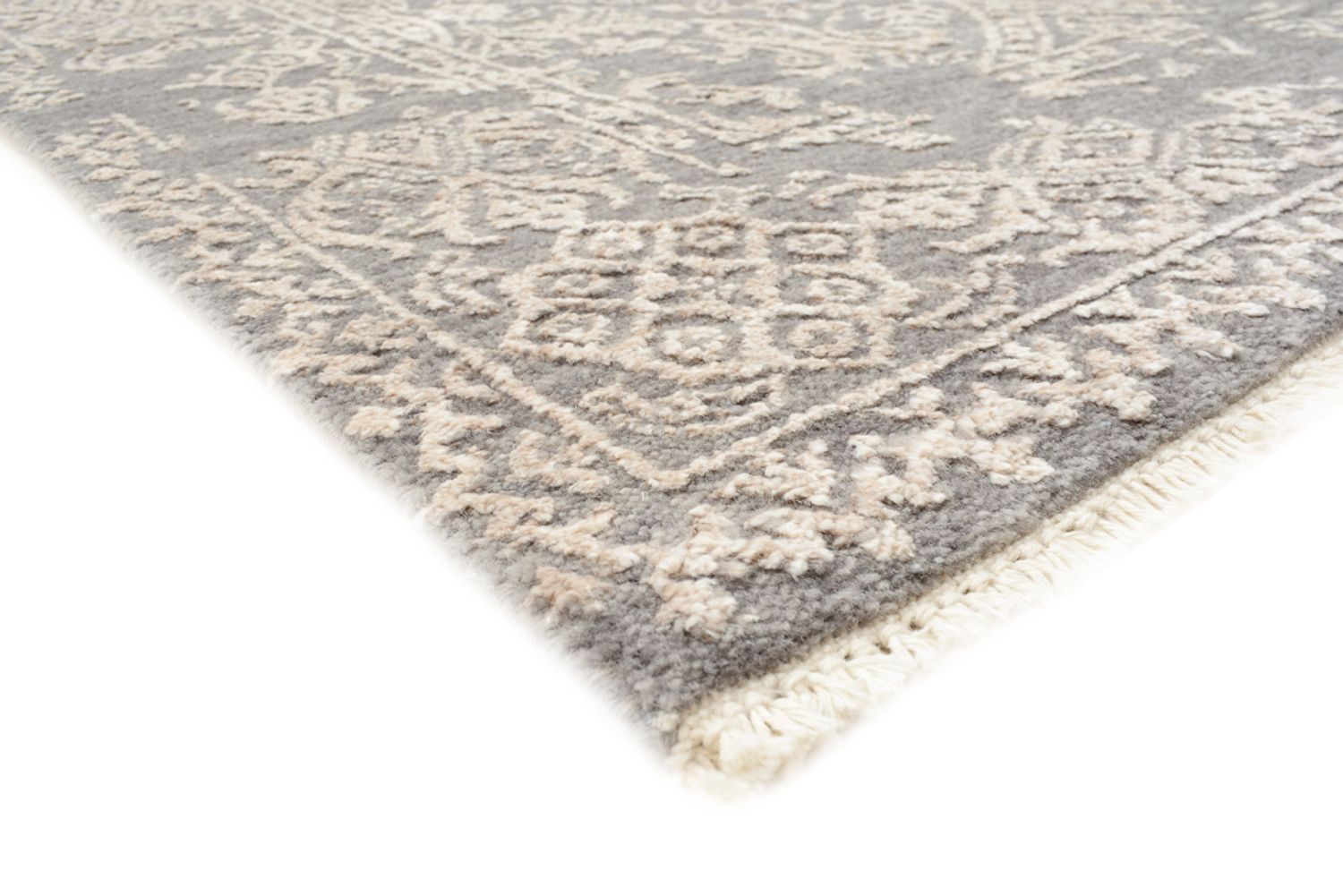 Designer Rug - 215 x 152 cm - light grey