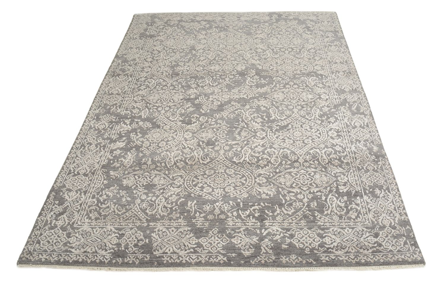 Designer Rug - 215 x 152 cm - light grey