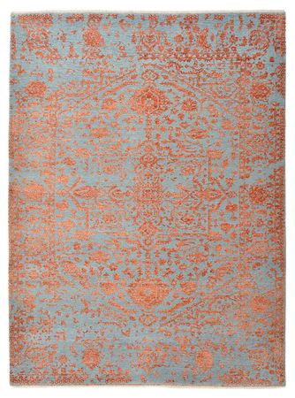 Designer Rug - 208 x 156 cm - orange