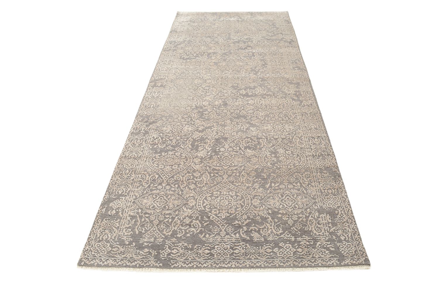 Runner Designer Rug - 307 x 123 cm - grey