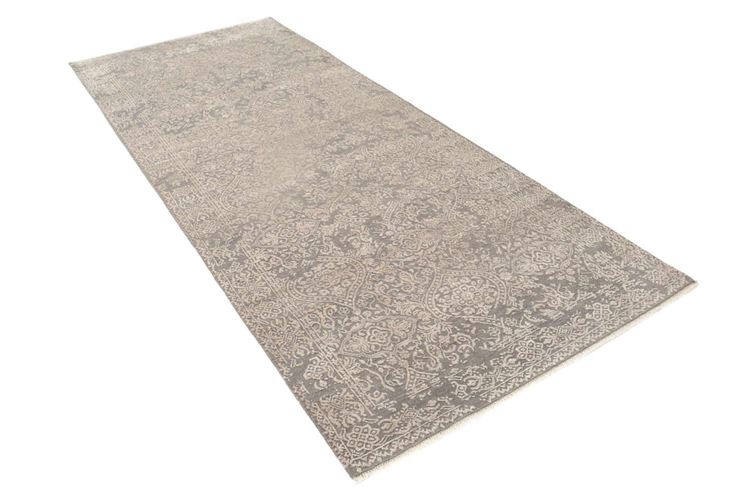 Runner Designer Rug - 307 x 123 cm - grey