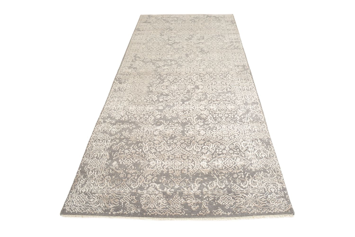 Runner Designer Rug - 307 x 123 cm - grey