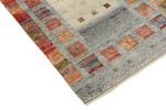 Runner Gabbeh Rug - Loribaft Indus - 295 x 82 cm - multicolored