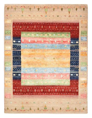 Gabbeh Rug - Loribaft Indus - 198 x 154 cm - multicolored