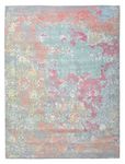 Designer Rug - 369 x 274 cm - light blue