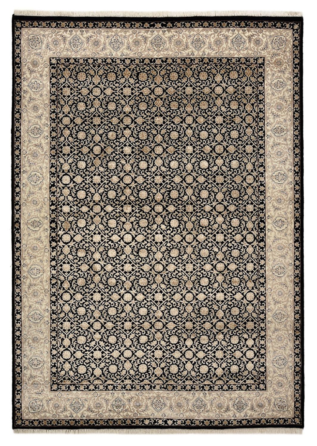 Oriental Rug - Bidjar - Indus - 200 x 142 cm - dark beige